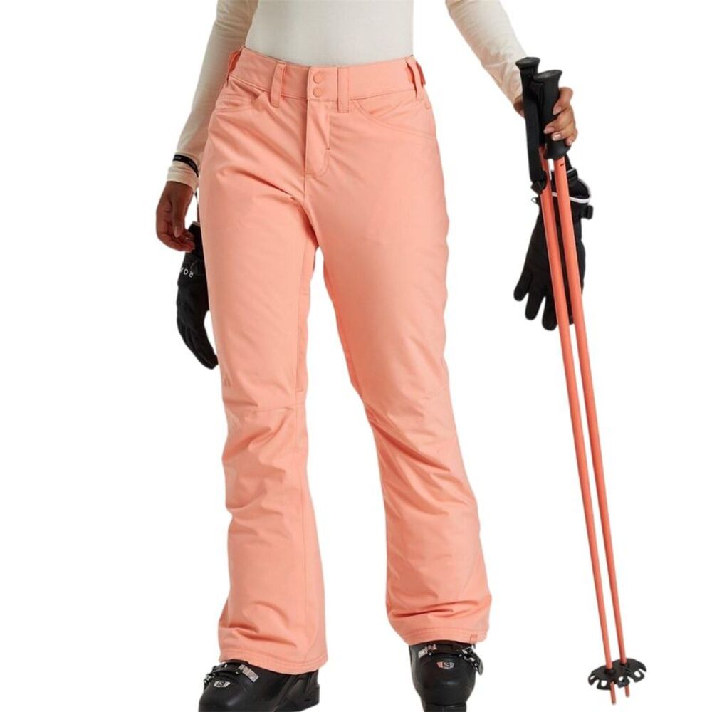 Roxy Womens/Ladies Backyard Ski Trousers / Peach Pink